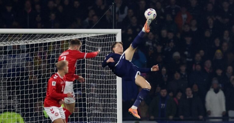 2025 11 18T204343Z 133003176 UP1ELBI1LKT2S RTRMADP 3 SOCCER WORLDCUP SCO DNK 1763519805 314ea9 17635