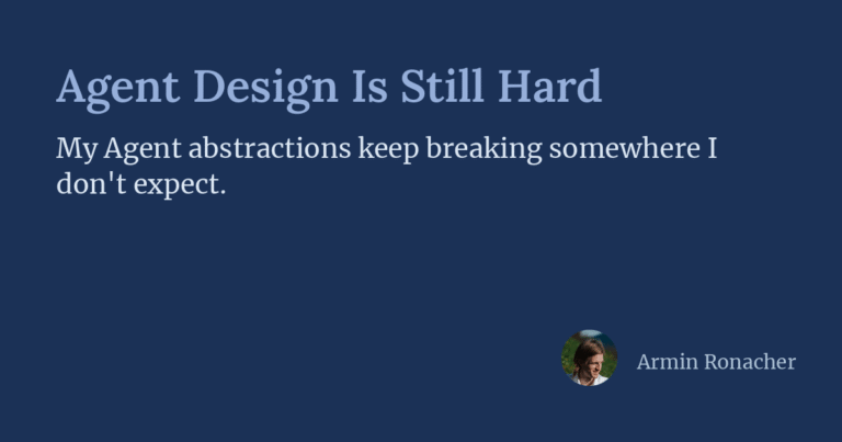 2025 11 21 agents are hard social