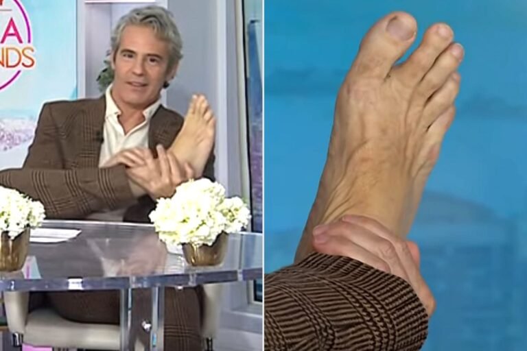 Andy Cohen Shows Off His Bare Feet on Live TV 112525 1 767e2c9314dc4a35a804bff117ad329b