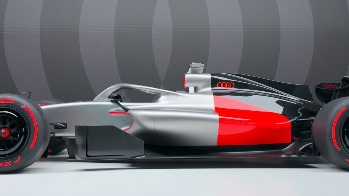 Audi F1 livery reveal 8 of 9