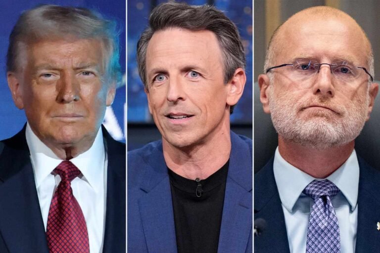 Donald Trump Seth Meyers Brendan Carr 111625 27ed9e141f334d87aa36062f7bc6135d