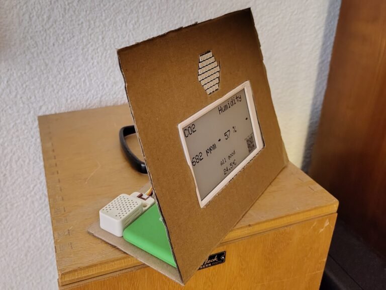 E Paper Raumluft Monitor MVP