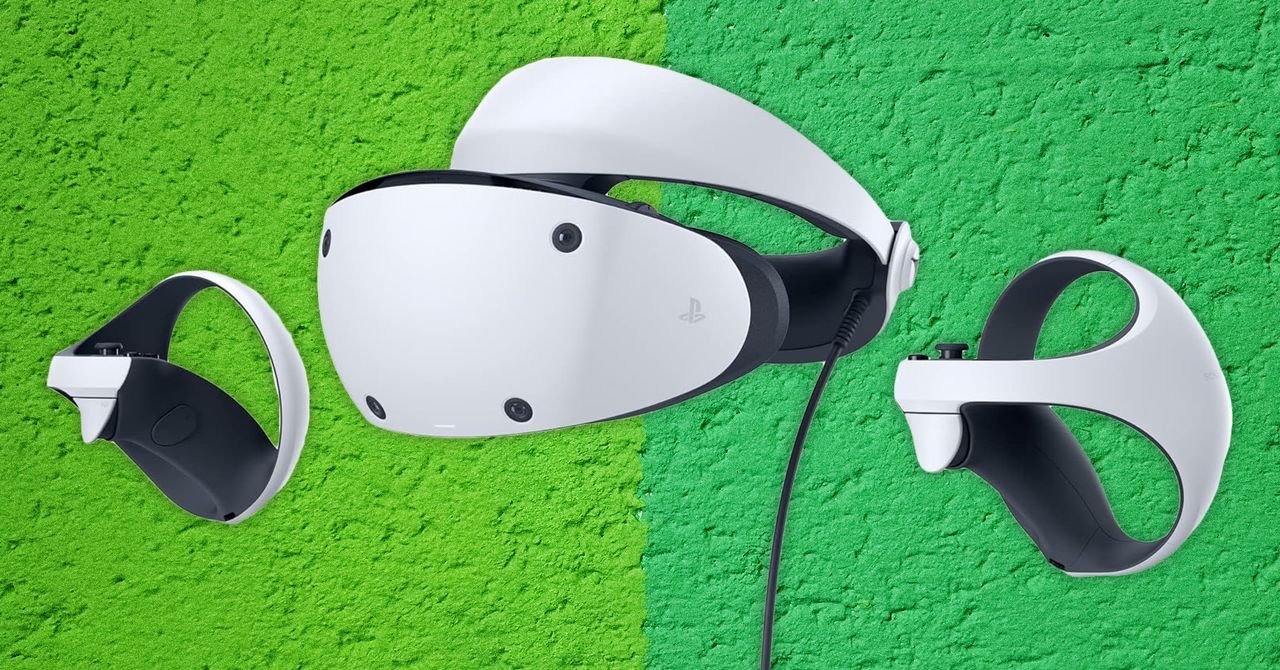 Sony PlayStation VR2 PSVR2 Abstract Background 102024 SOURCE Amazon