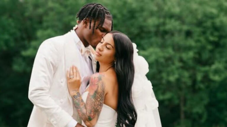 Travis Hunter and Leanna Lenee source IG