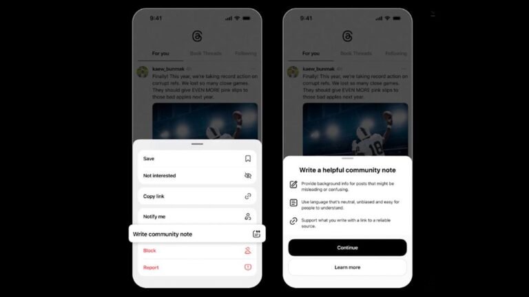 communtiy noted meta