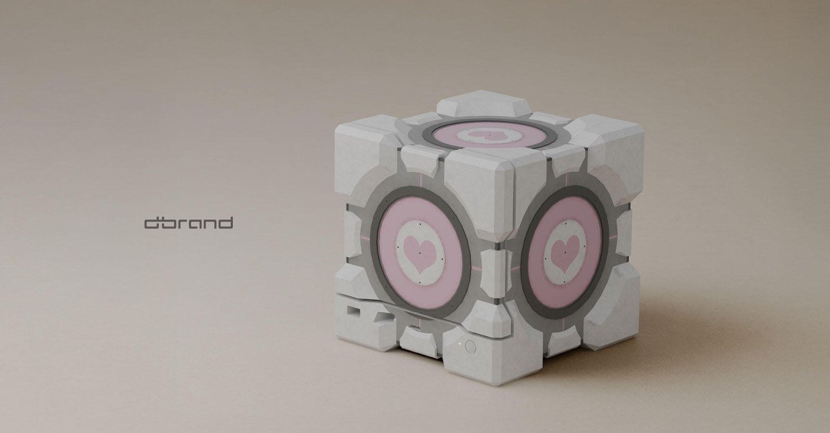 dbrand companion cube steam machine