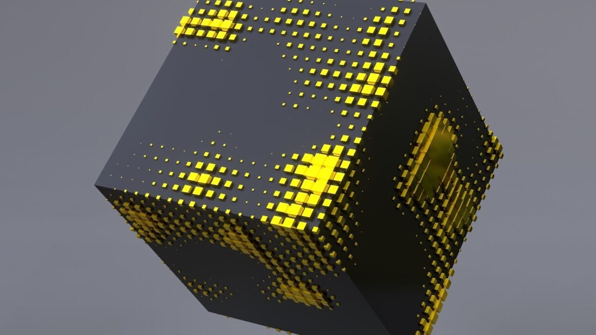 hovering cube