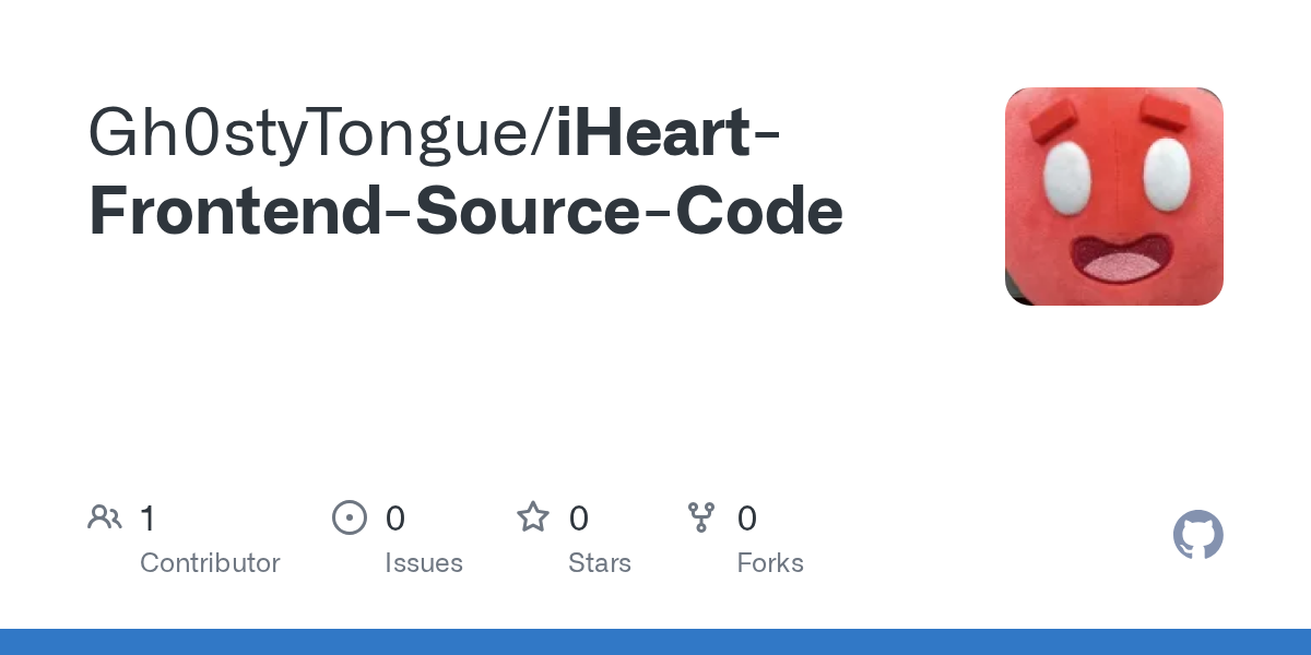 iHeart Frontend Source Code