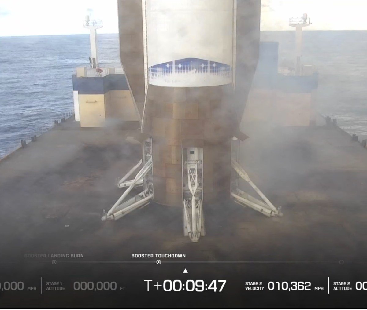 Blue Origin lands New Glenn rocket booster on second try 1 new glenn booster