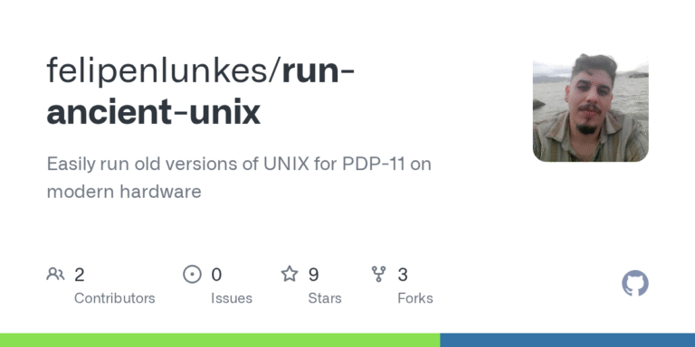 run ancient unix