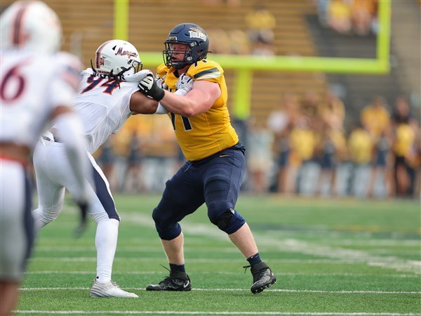 toledo offensive lineman matt hofer