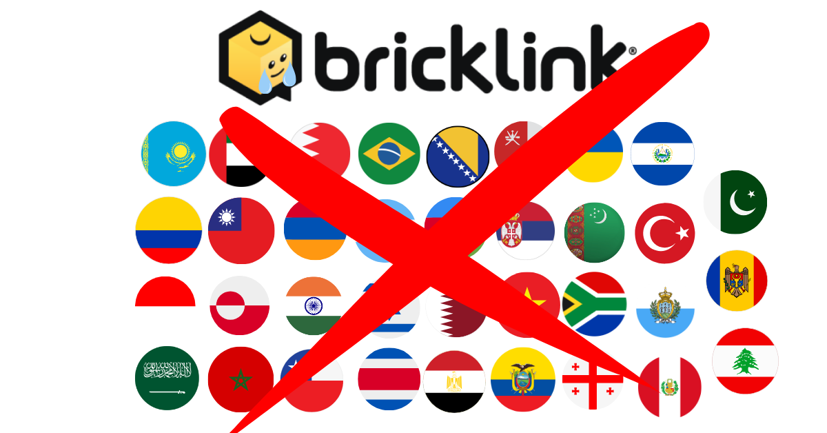 LEGO Bricklink Country Closure Feature FB