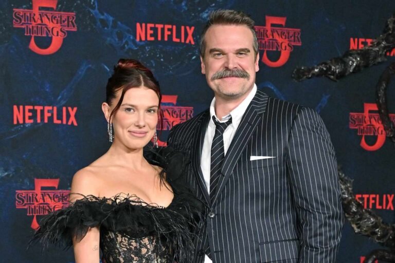 Millie Bobby Brown David Harbour Los Angeles Premiere Stranger Things Season 5 112925 a3dc3d835a0845