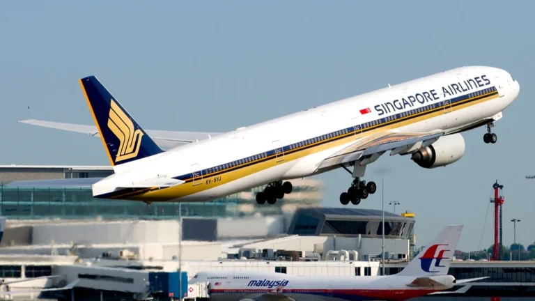 Singapore Airlines Boeing 777 300 SYD Li Pang.webp