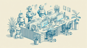 crimedy7 illustration of robots working in an office ar 169 2cff007f 5395 4aff 9b80 80f6e5afb524 2