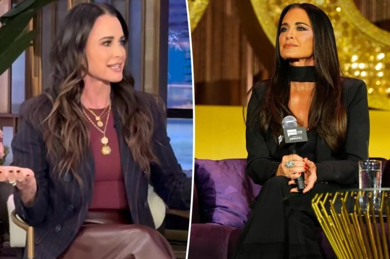 kyle richards live with kelly and mark