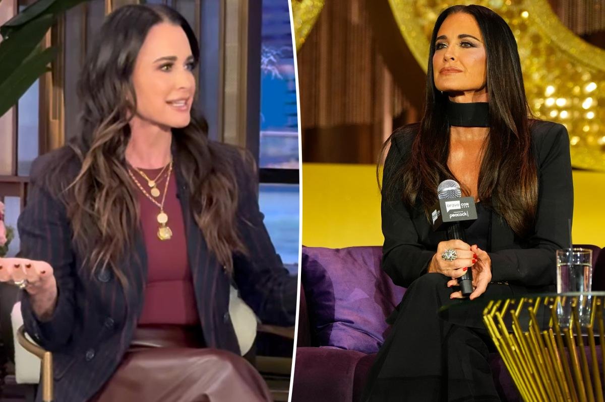 kyle richards live with kelly and mark