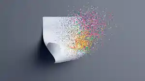 nuneybits Vector art of a piece of paper becoming pixels 2e7a410f 7cb5 4d59 bc42 eede9009d3e5.webp