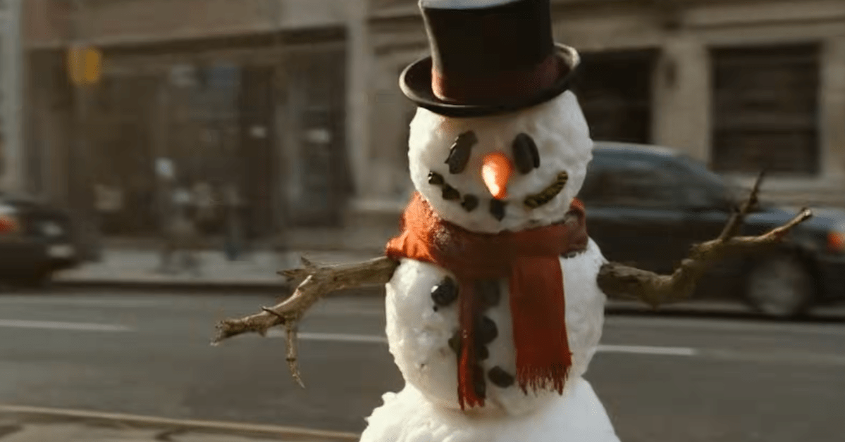 runway ai snowman