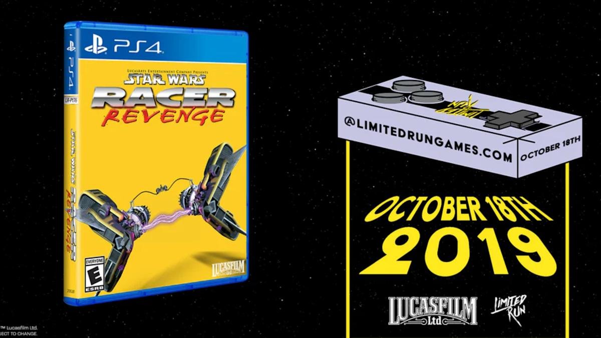 Limited Run Games Star Wars Racer Revenge