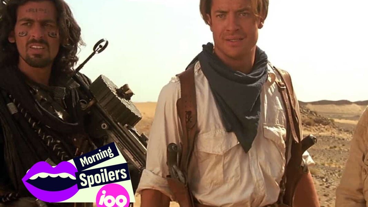 MS 0123 The Mummy Brendan Fraser Oded Fehr