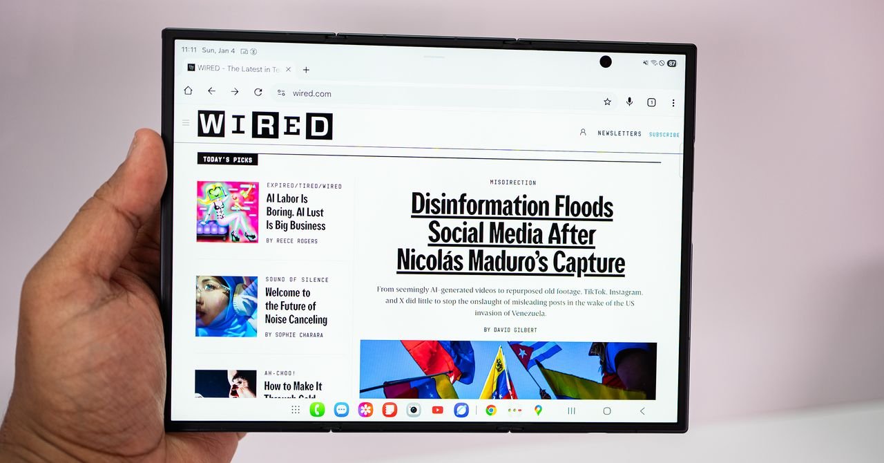 Samsung Galaxy Z TriFold SOURCE Julian Chokkattu 1