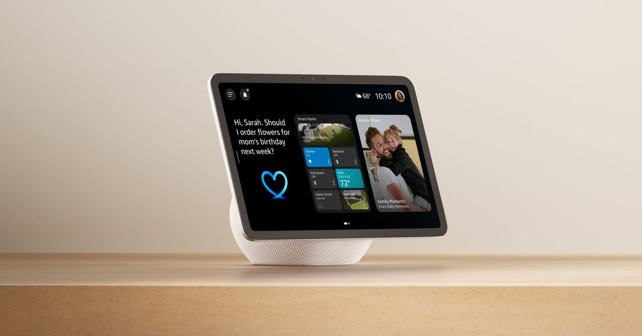 echo show 11 glacier white lifestyle home ui