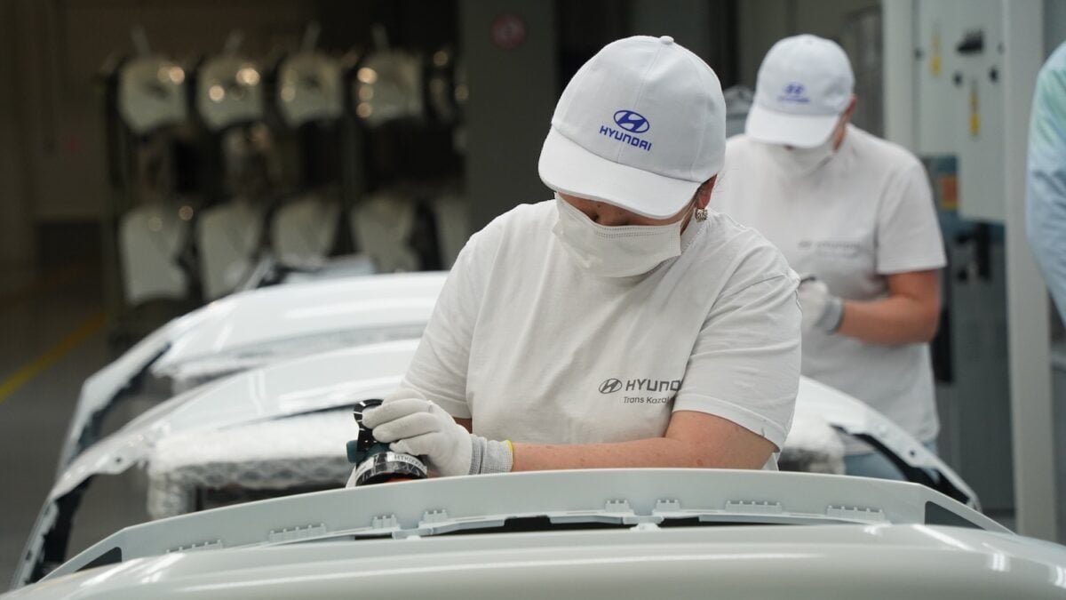 hyundai factory worker