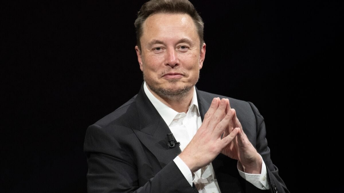 musk steepling hands
