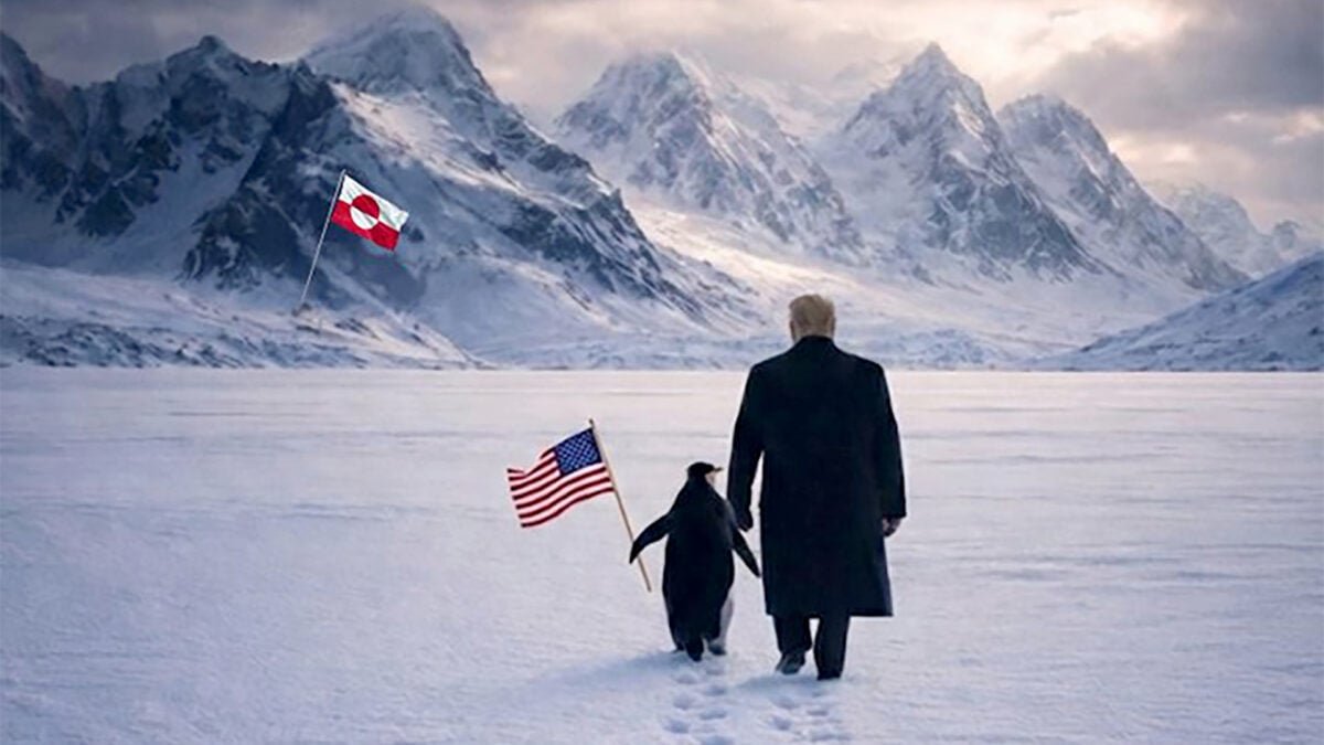 trump penguin