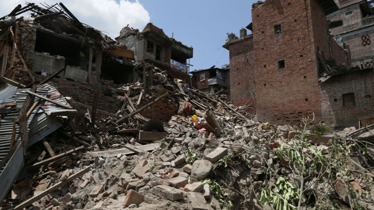 2015 Nepal earthquake damage