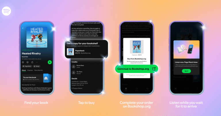 Spotify Physical Books Product Infographic 3240x1620402x
