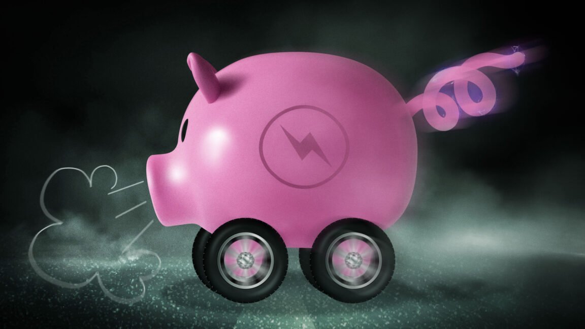 electric piggy bank 10k