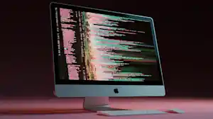 nuneybits Hyper realistic image of modern Apple iMac computer m 3c0cd8a7 3a95 4f7c a7b1 c9917ee2c56a