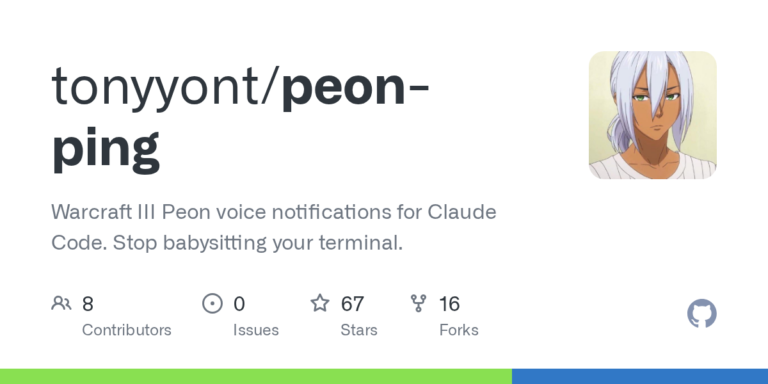peon ping