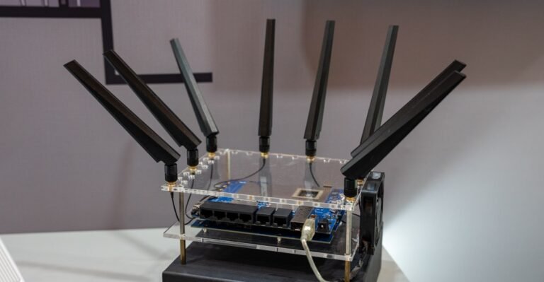 CES2026 Asus ROG NeoCore Wi Fi 8 router concept ADiBenedetto 0009