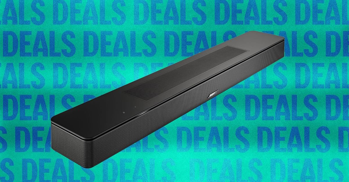 This Bose Soundbar Is 80 Off