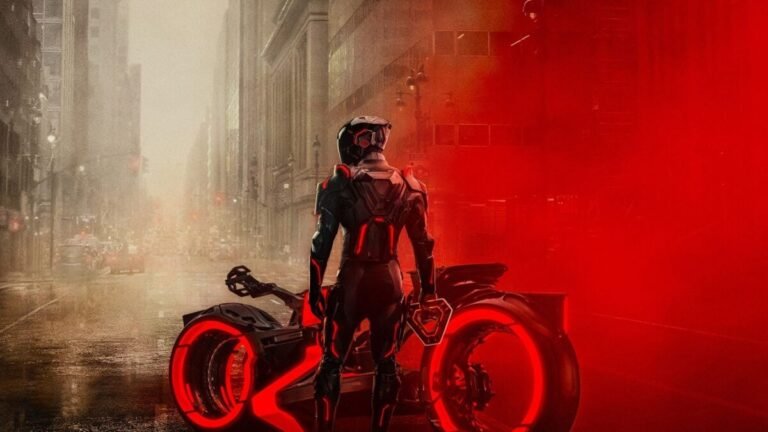 Tron Ares Lightcycle poster 1200x675