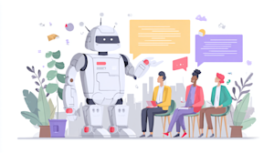 crimedy7 illustration of a robot transcribing a meeting ar cca420ed 5206 436c 8e98 8eb21595bd8e 1