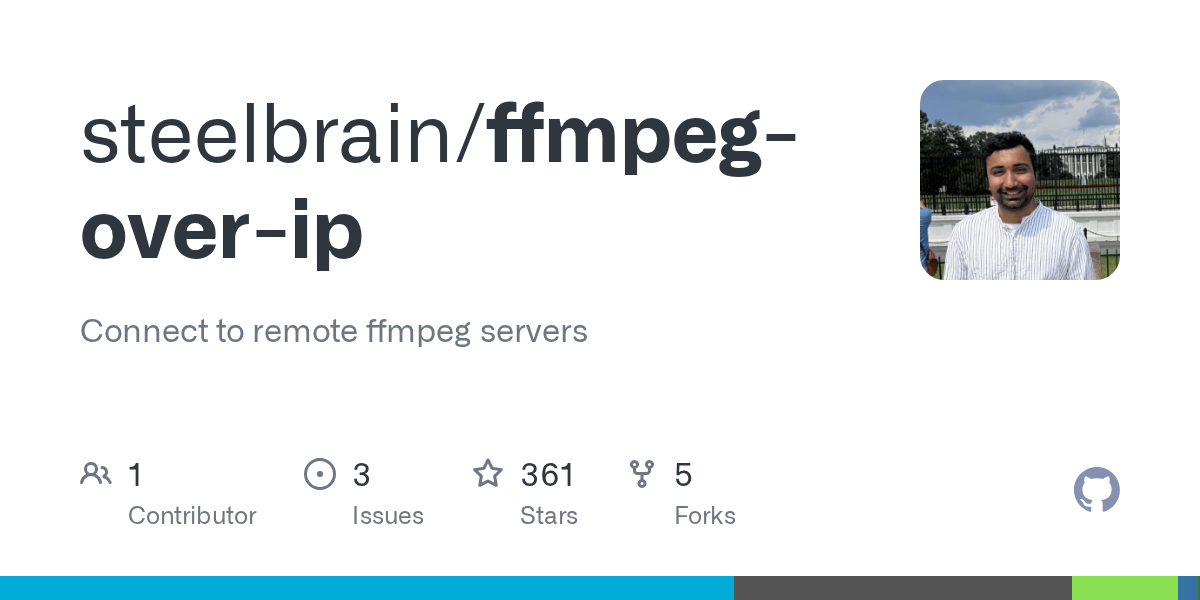 ffmpeg over ip