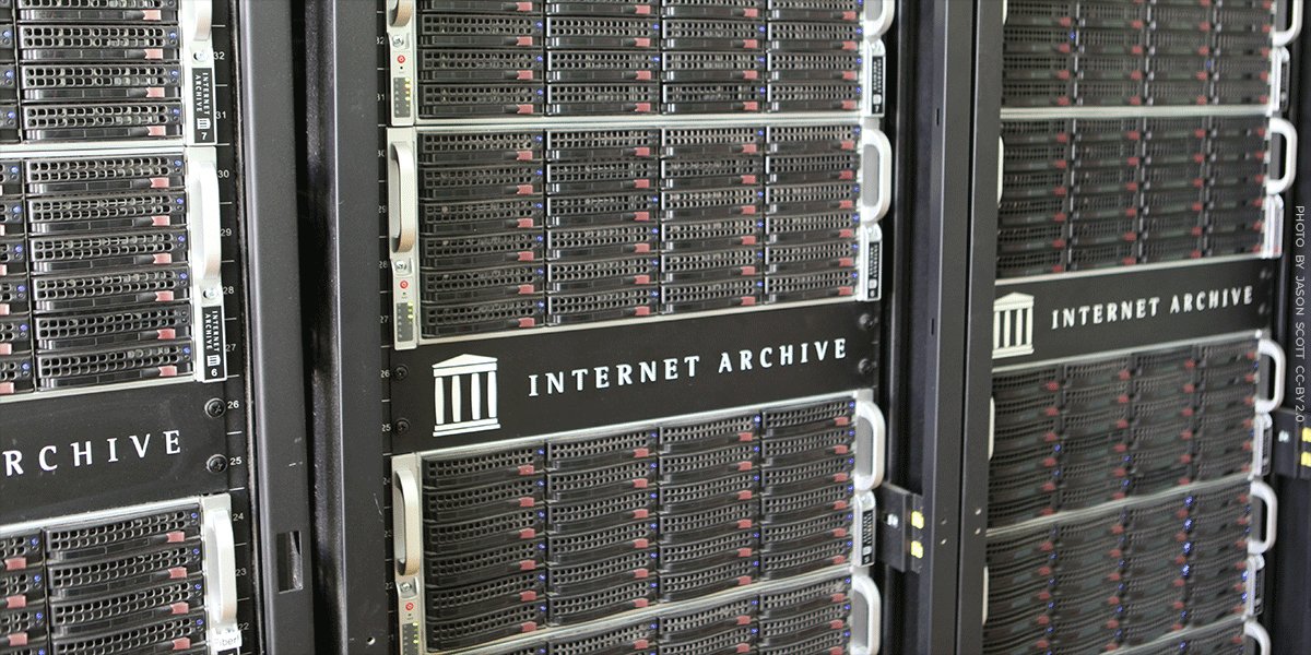 internet archive servers by jason scott