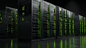 nuneybits Vector art of black server racks green pulse 7ca548b3 420f 48b3 b0a0 2778f7b28668.webp