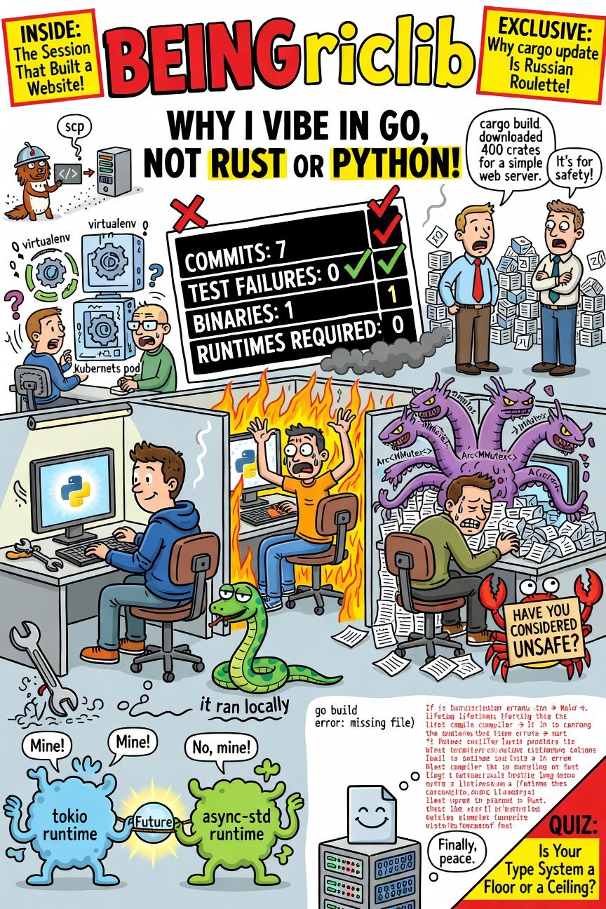 og why i vibe in go not rust or python