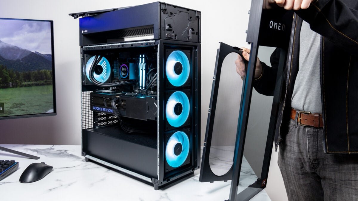 HP Omen Max 45L desktop PC review 08