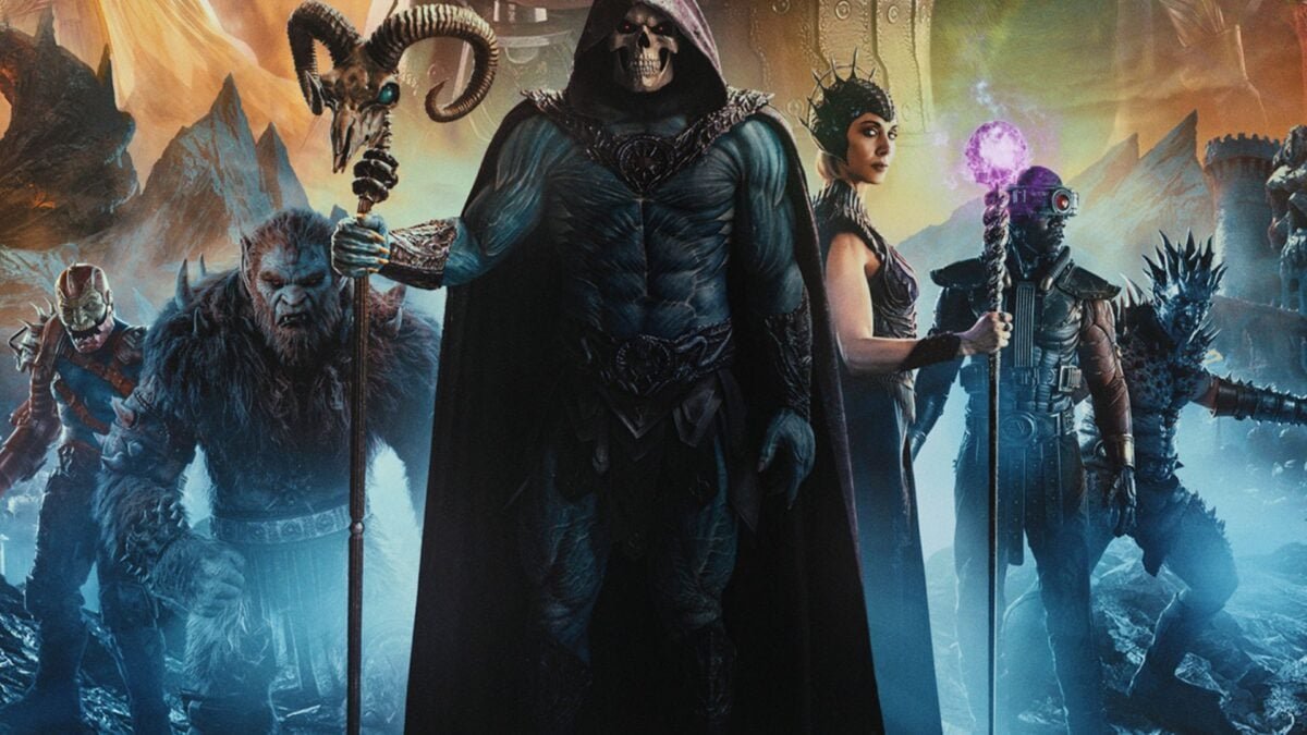 Masters of the Universe Skeletor poster crop