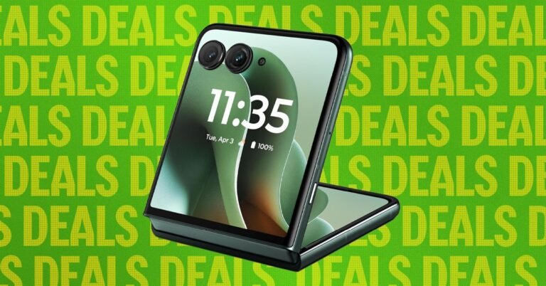 Motorolas Souped Up Folding Phone Is Almost Half Off