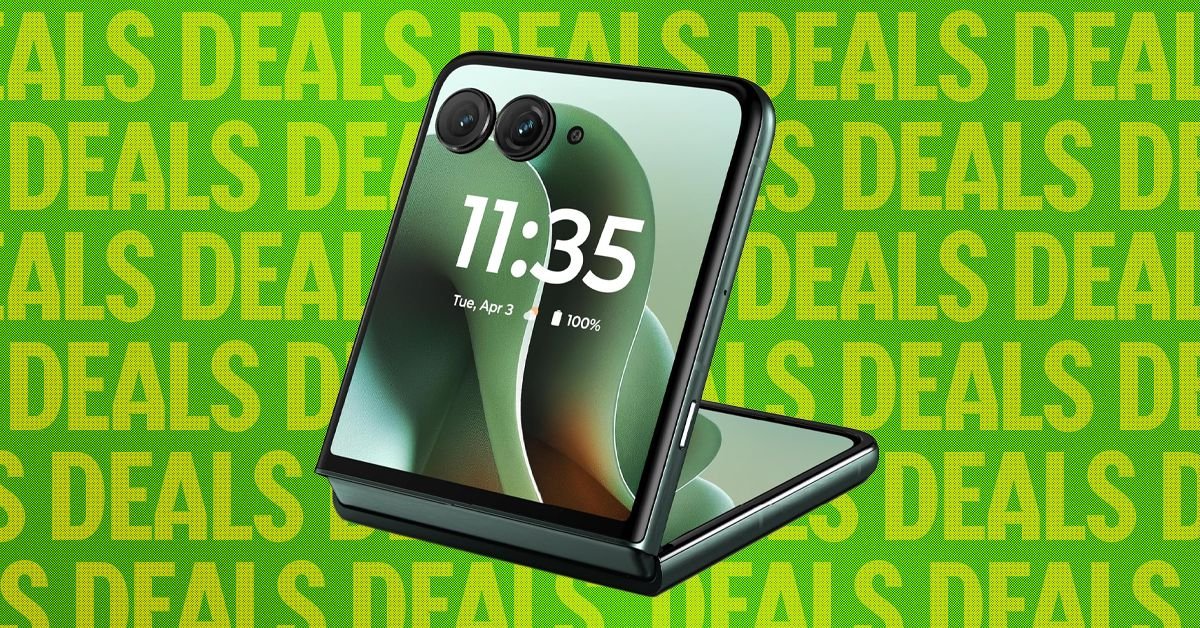 Motorolas Souped Up Folding Phone Is Almost Half Off