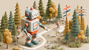 crimedy7 illustration of a robot figuring out a hiking path w 713cbac6 fb4f 4f40 bfec d5f3e27ffaff 0