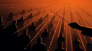 nuneybits Vector art of burnt orange conductor baton directing 2dd898a5 7317 4f5f b1b5 6e6bcf828a31