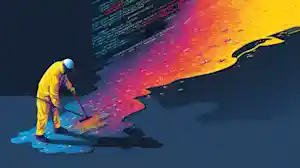 nuneybits Vector art of developer mopping code spill dbcceaac fb6e 4e63 90cf 5774d34a0f44.webp